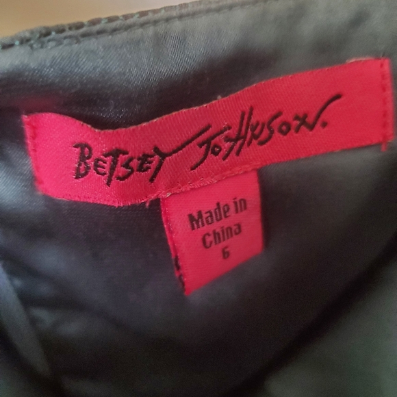 Betsey Johnson Teal Blue Green Snake Print Satin Prom Party Dress. - Picture 2 of 16